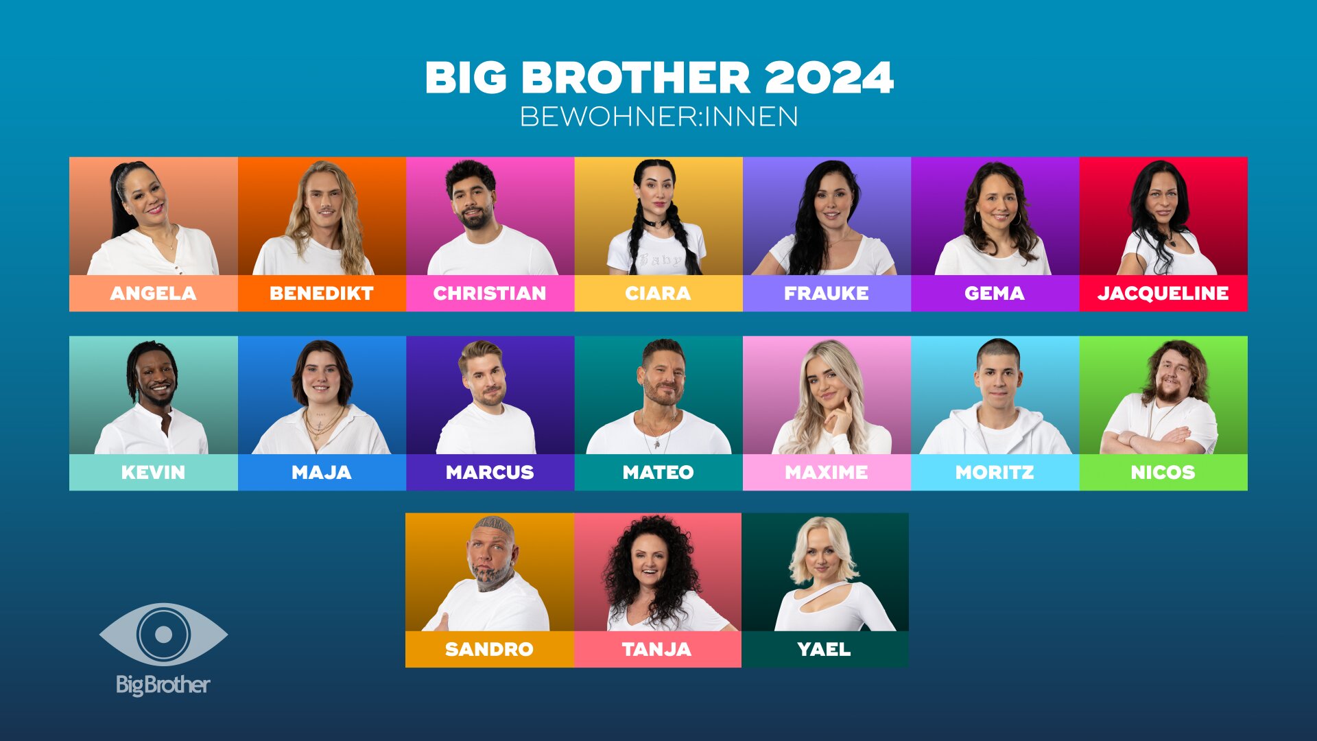 Big Brother 2024 Bewohner
